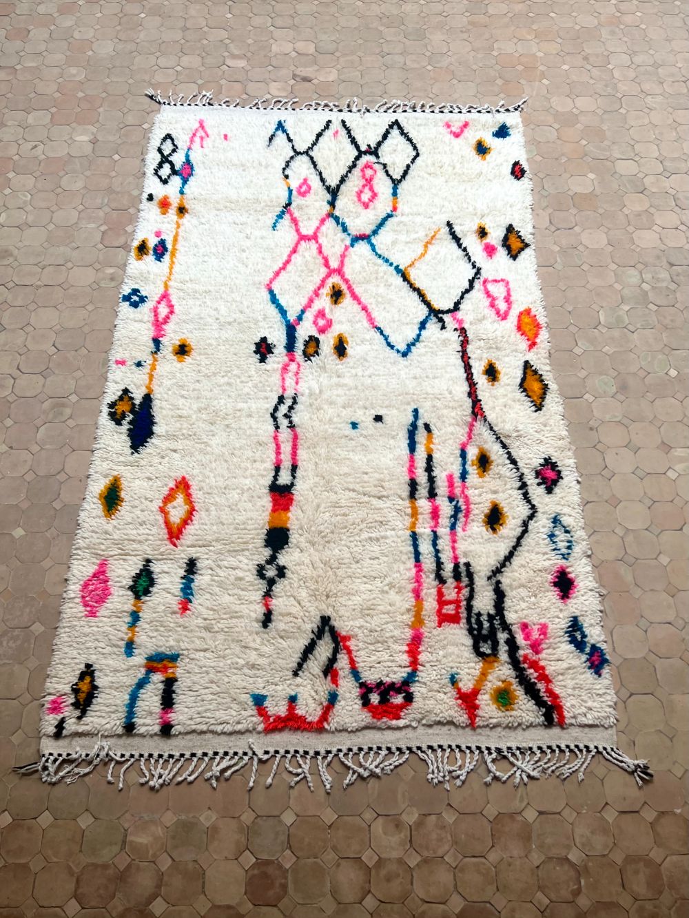 Moroccan Azilal Rug 260x145cm