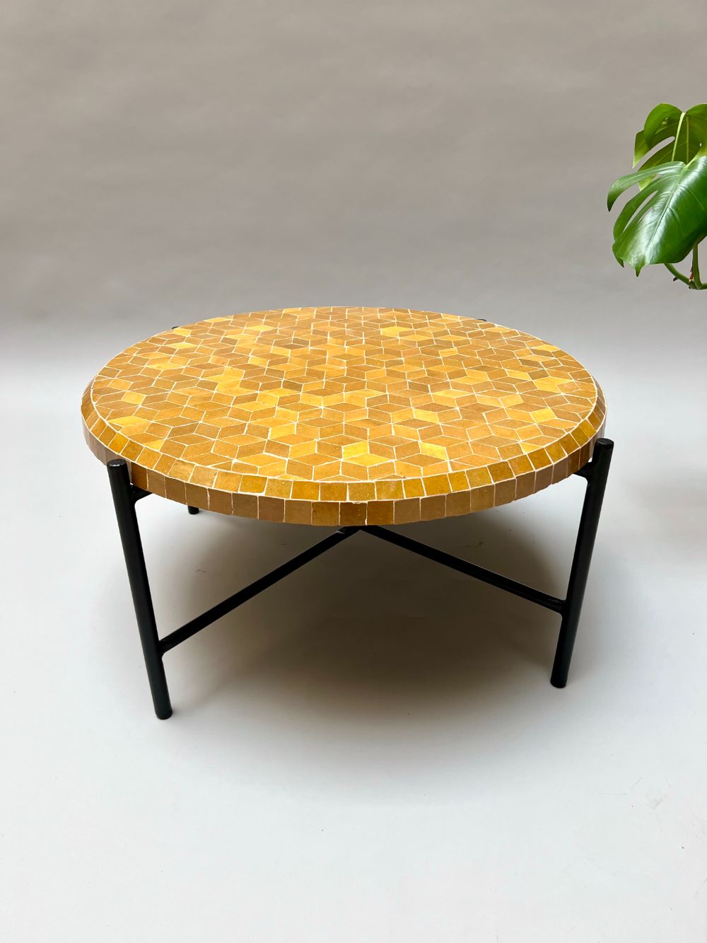 Mosaic Table Mustard
