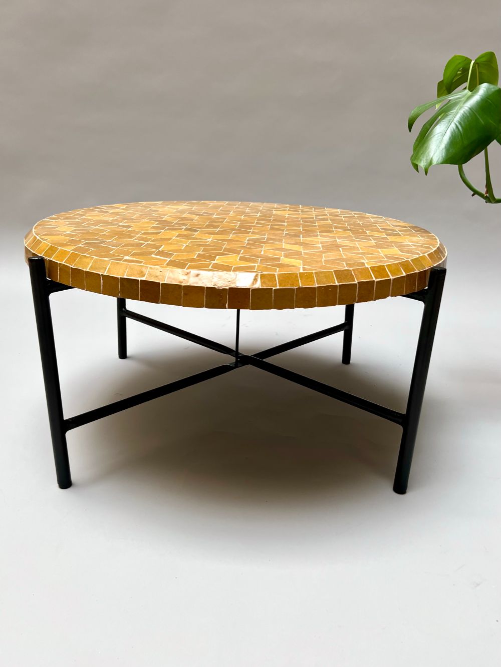 Mosaic Table Mustard
