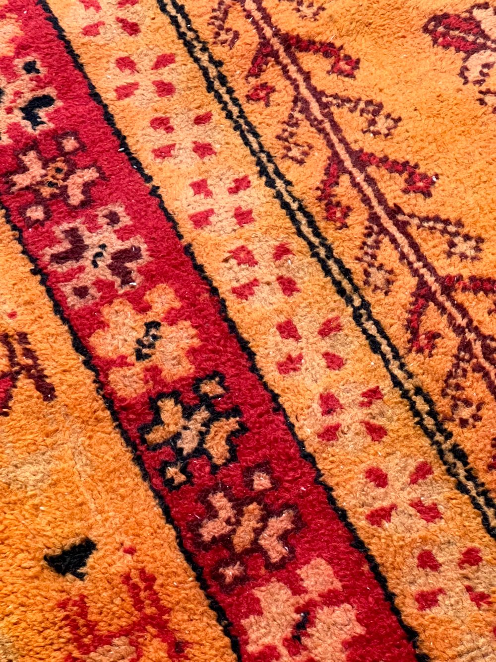 Moroccan Vintage Boujaad Rug 450x165cm