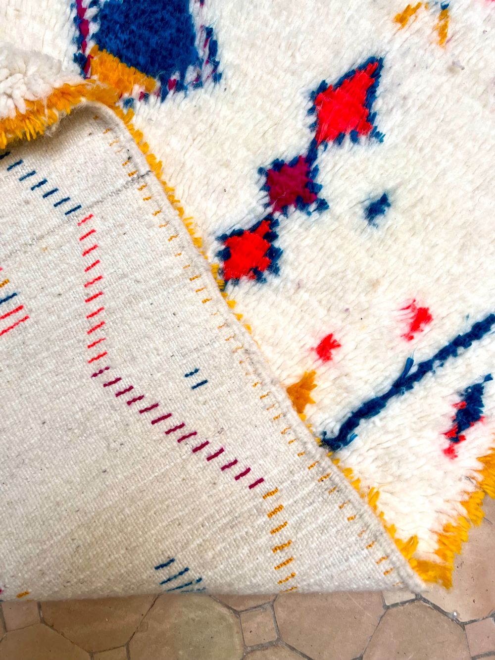 Marokkolainen Azilal-matto 155x100cm