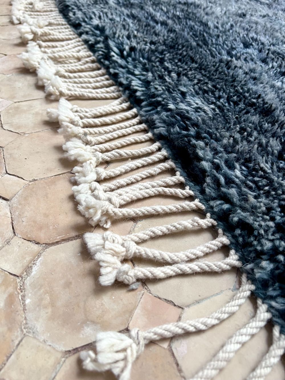 Order by Size: Moroccan Graphite Bear Rug