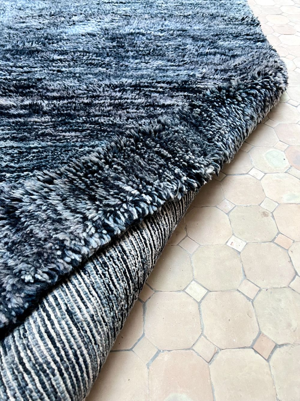 Order by Size: Moroccan Graphite Bear Rug