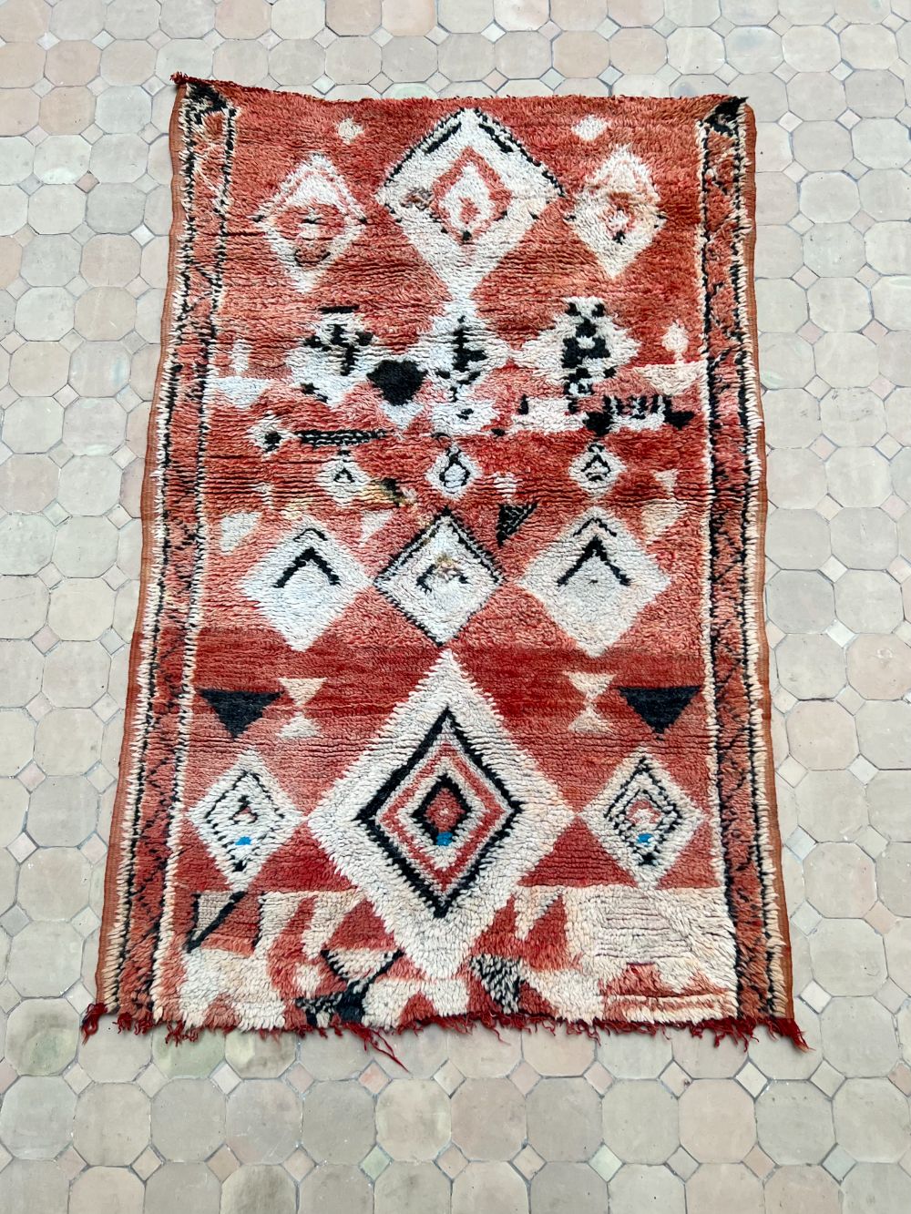 Moroccan Vintage Boujaad Rug 150x95cm