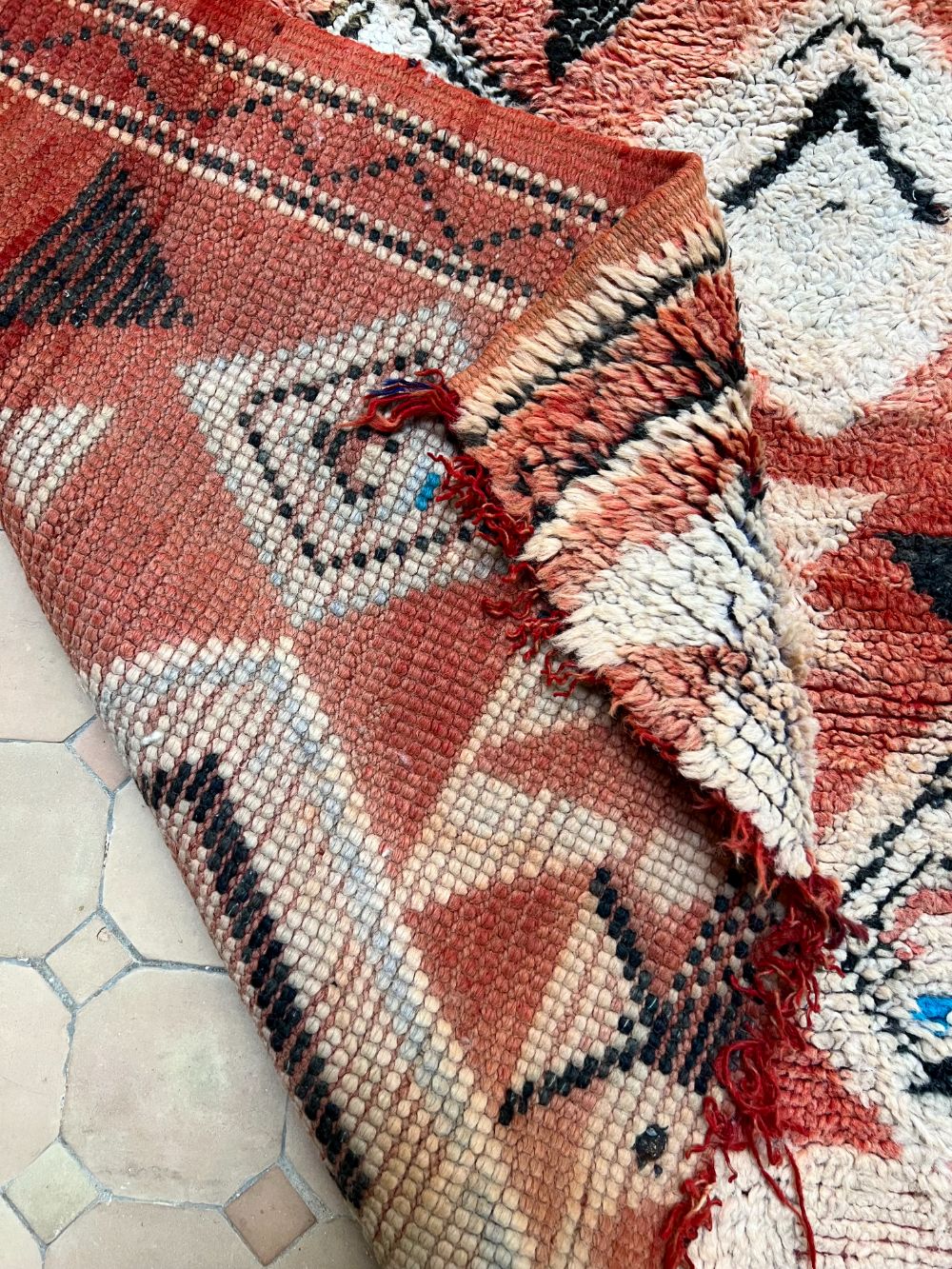 Moroccan Vintage Boujaad Rug 150x95cm