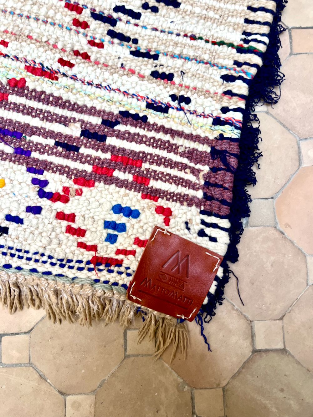 Marokkolainen vintage Azilal-matto 175x75cm