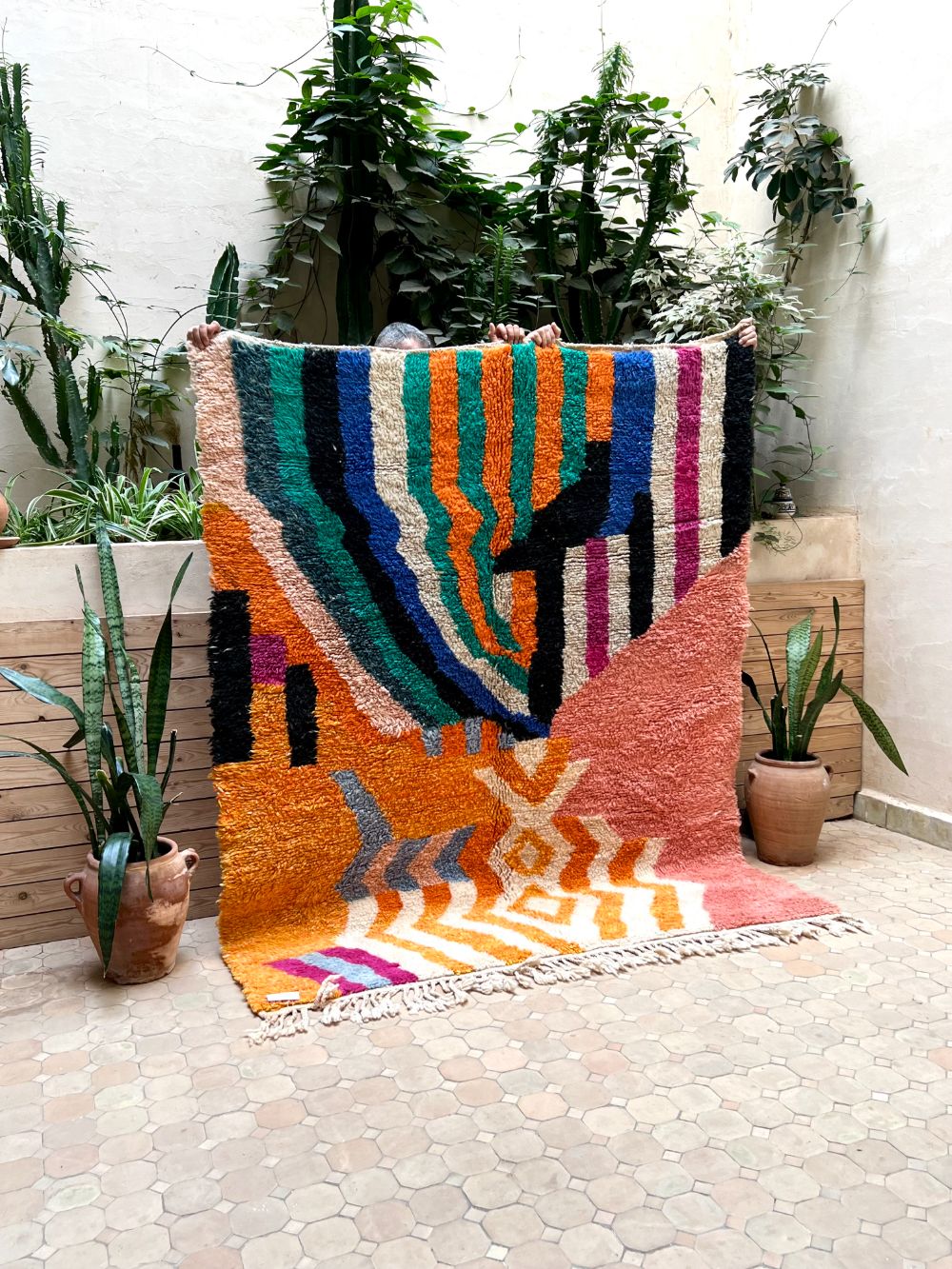 Moroccan Sun Rug 205x175cm