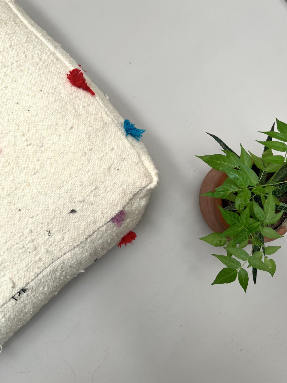 Moroccan Hanbel Pouf