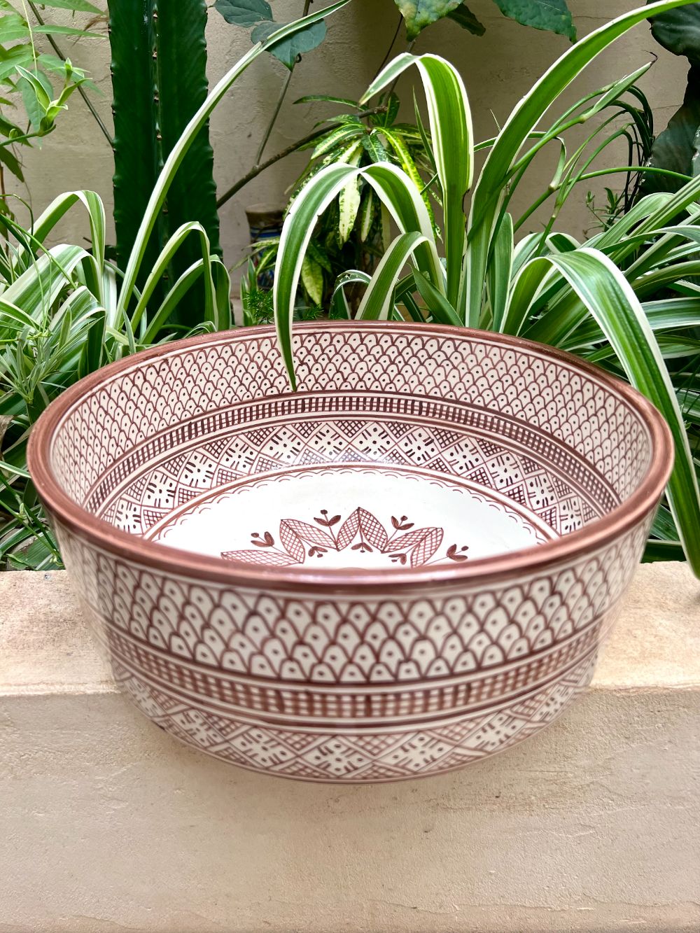 Order by Size: Moroccan Washbasin sink