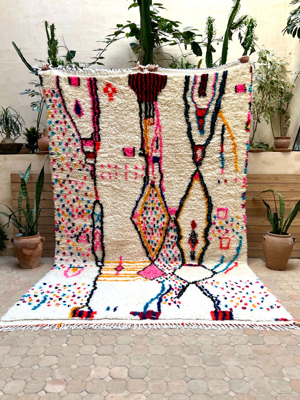 Moroccan Azilal Rug 300x190cm