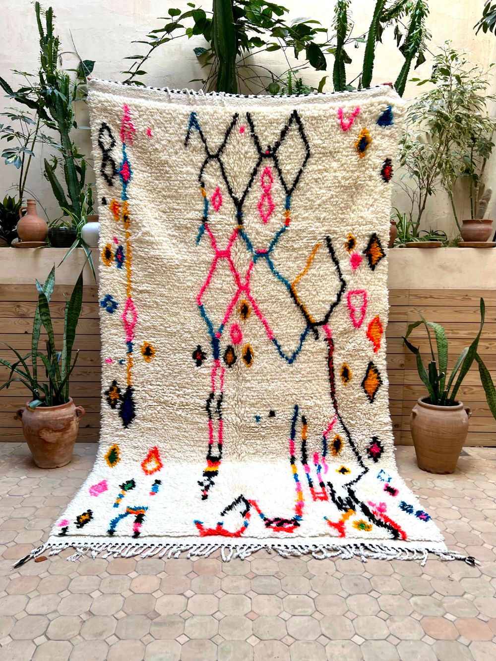 Moroccan Azilal Rug 260x145cm