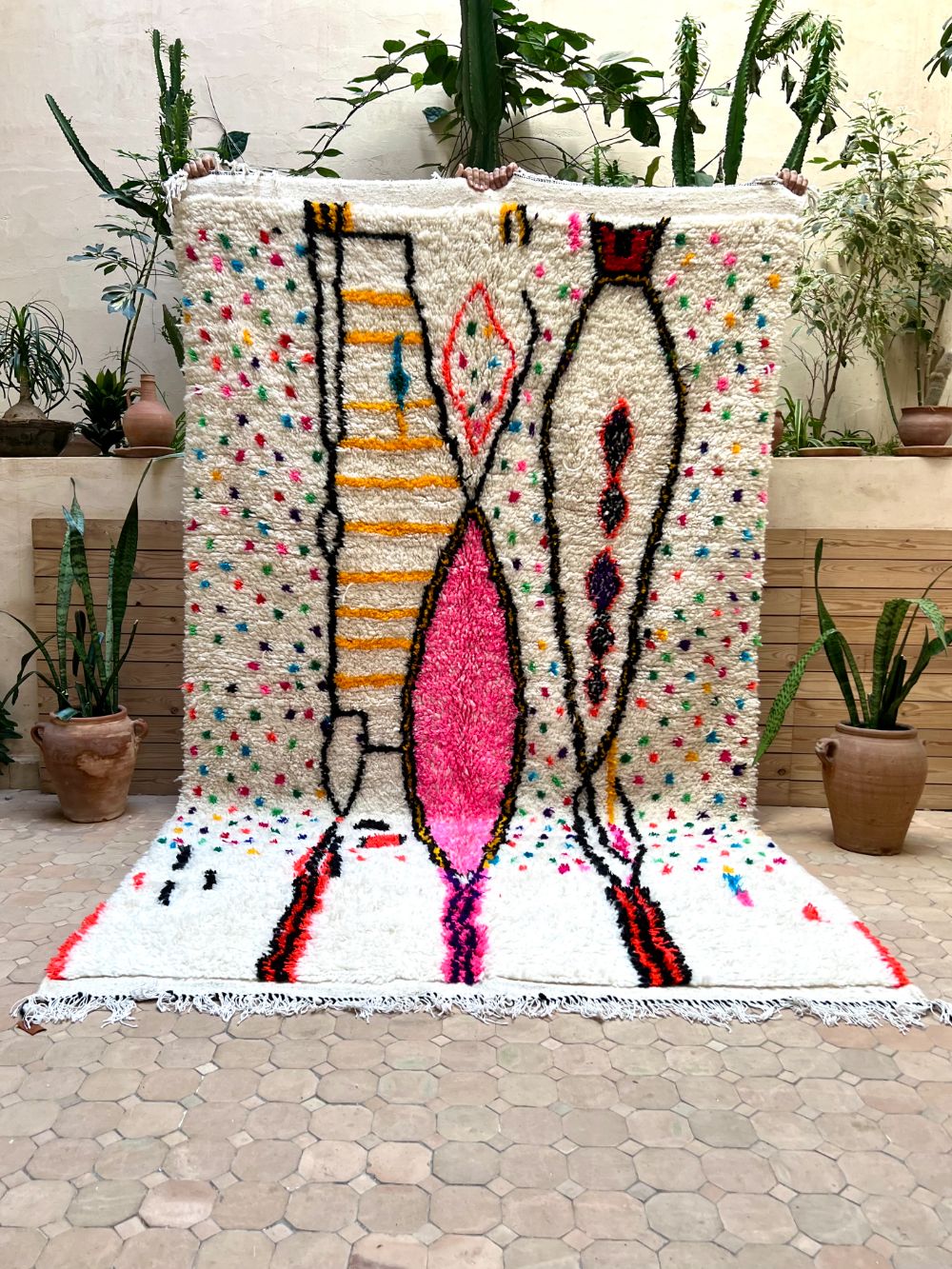 Moroccan Azilal Rug 295x195cm