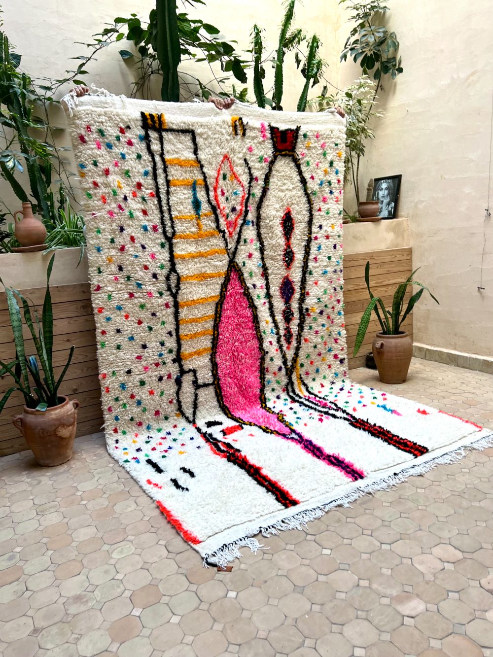 Marokkolainen Azilal-matto 295x195cm