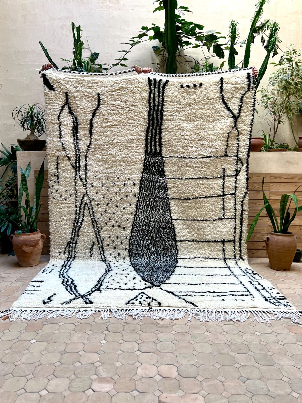 Moroccan Azilal Rug 280x190cm