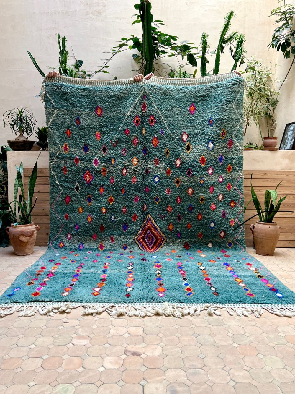 Order by Size: Moroccan Mist Forest Rug
