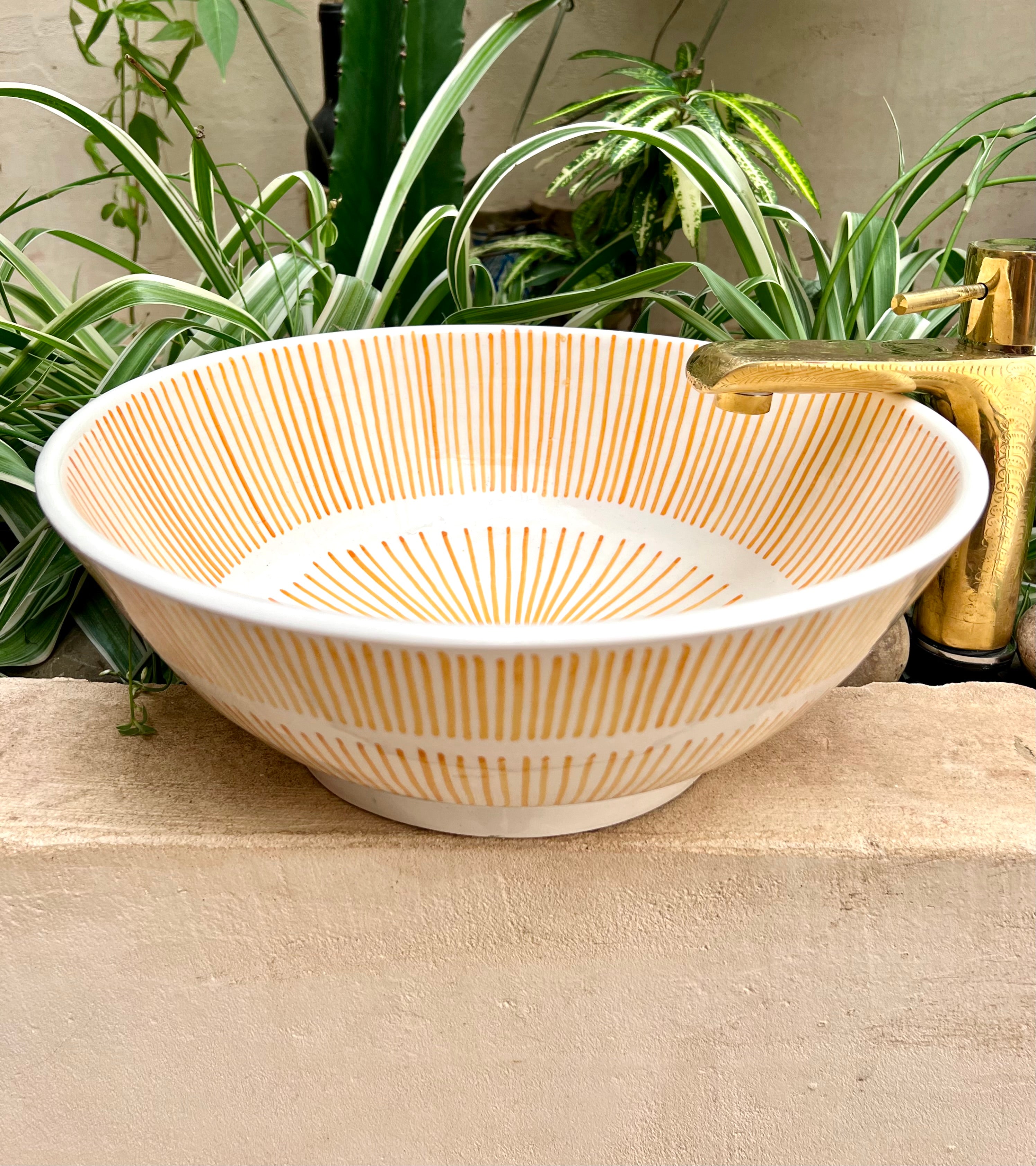 Moroccan Washbasin sink Beam ⌀35cm