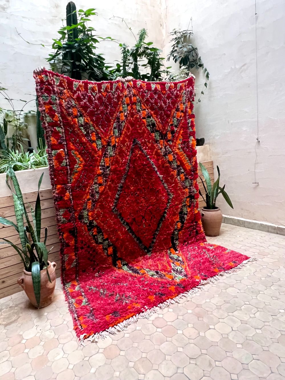 Moroccan Vintage Beni M'Guild Rug 245x165cm