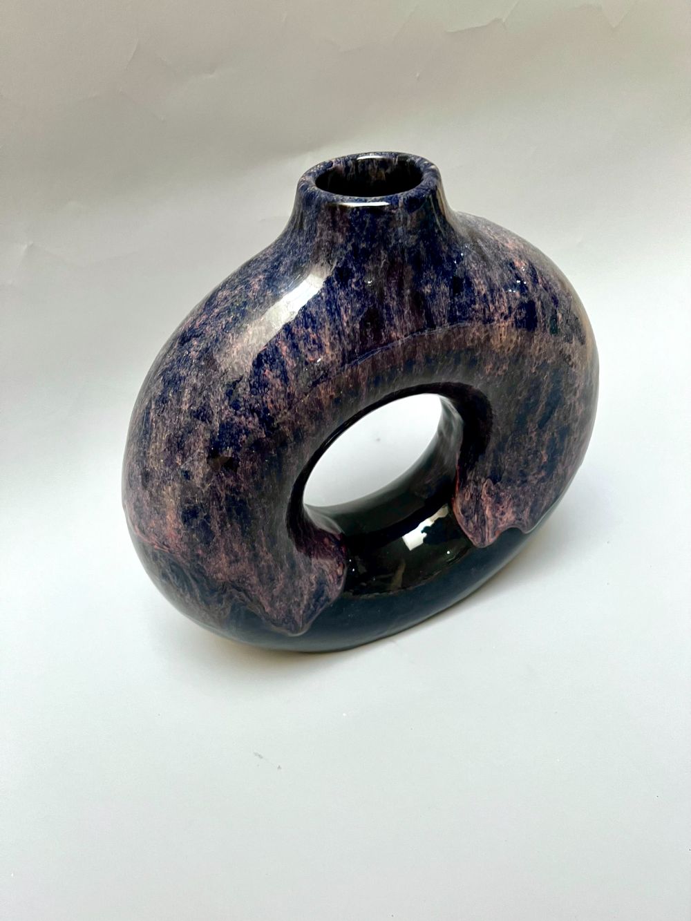 Ceramic Donut Vase