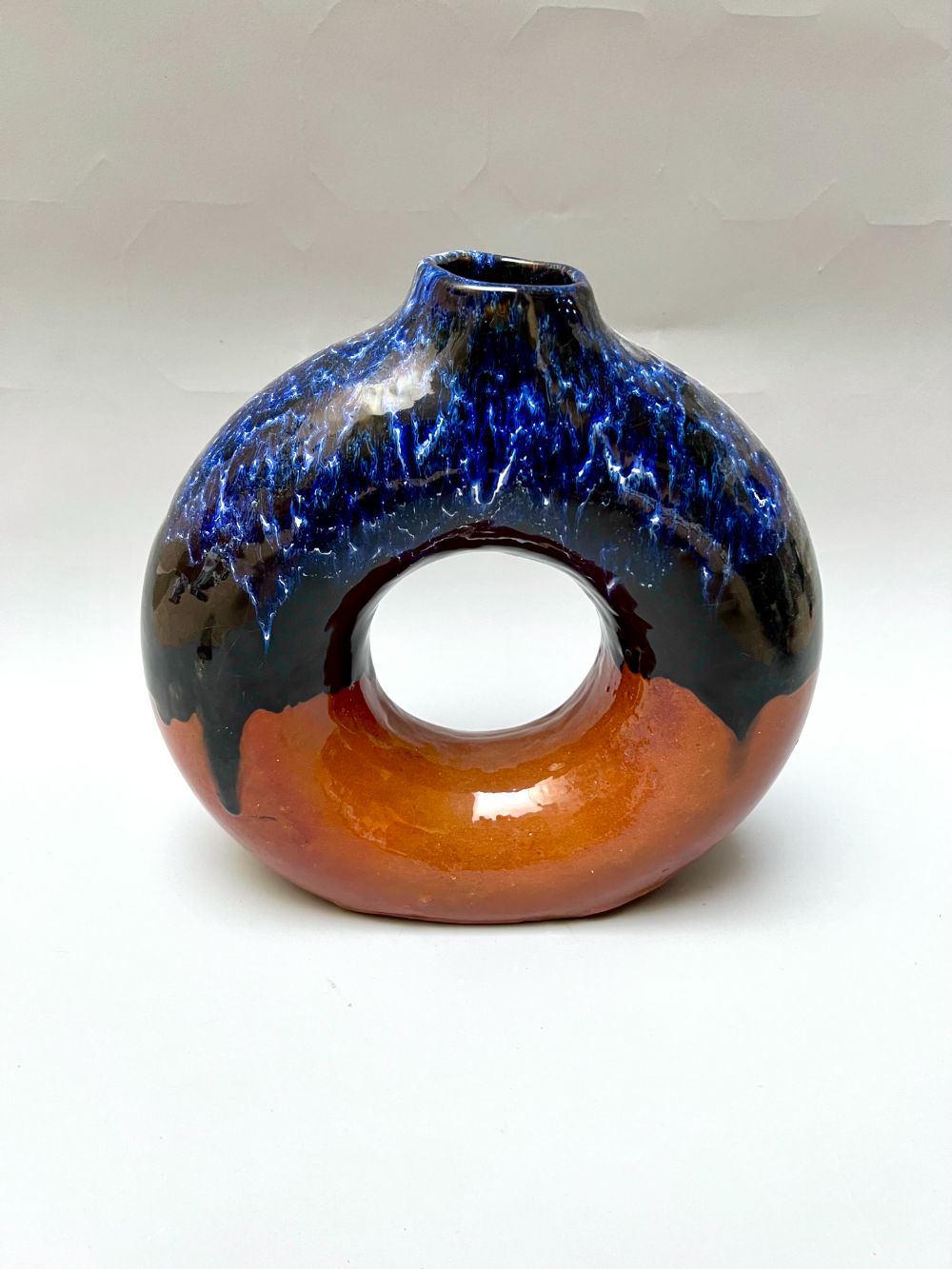 Ceramic Donut Vase