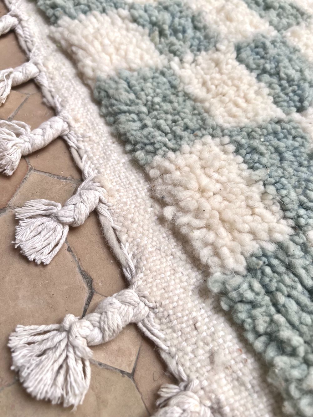 Moroccan Checkered Rug 150x100cm