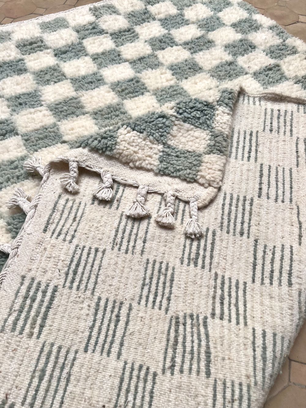 Moroccan Checkered Rug 150x100cm