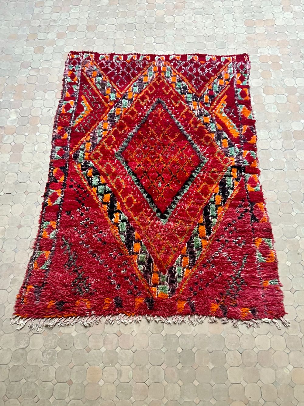 Moroccan Vintage Beni M'Guild Rug 245x165cm