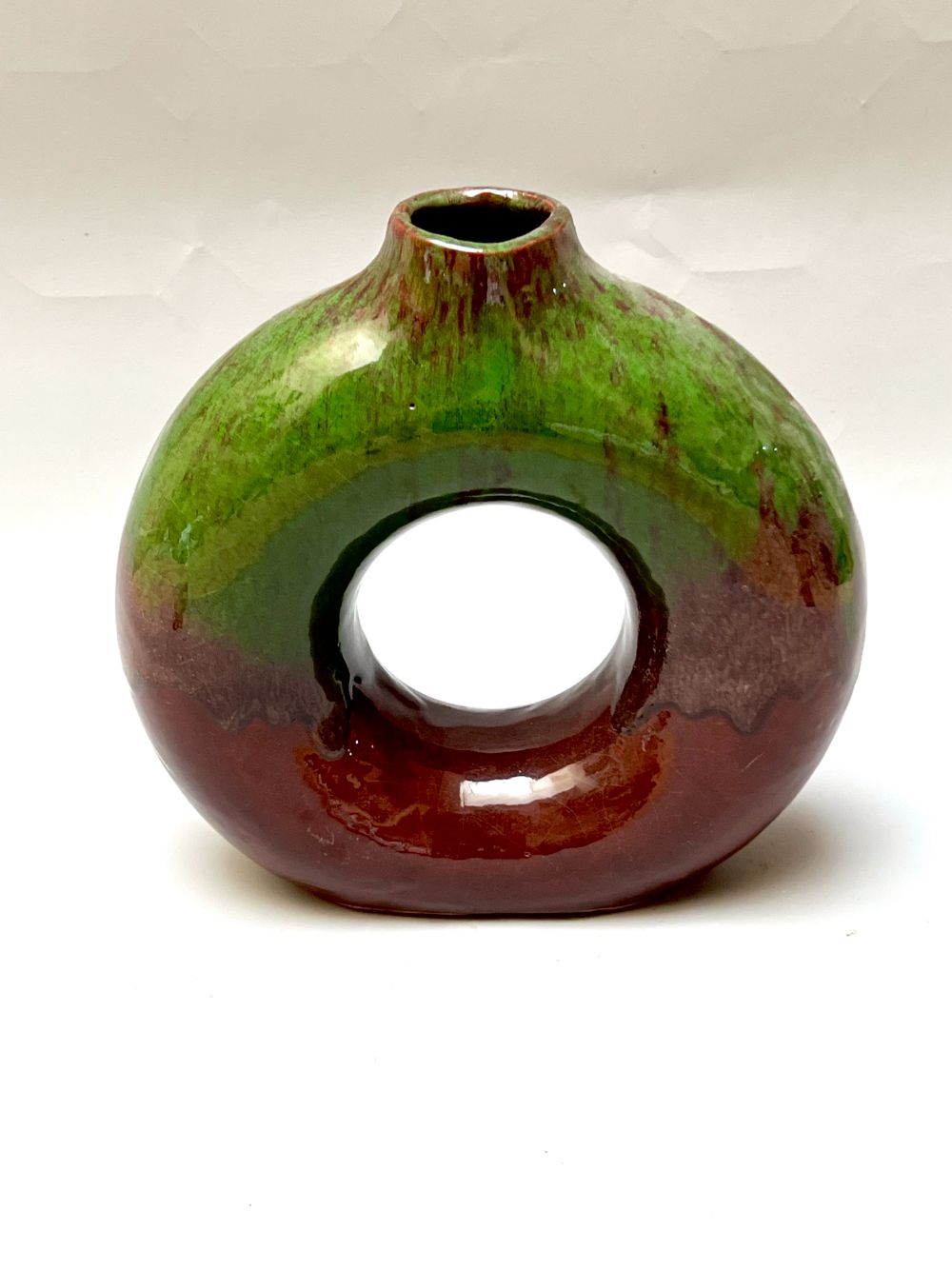 Ceramic Donut Vase