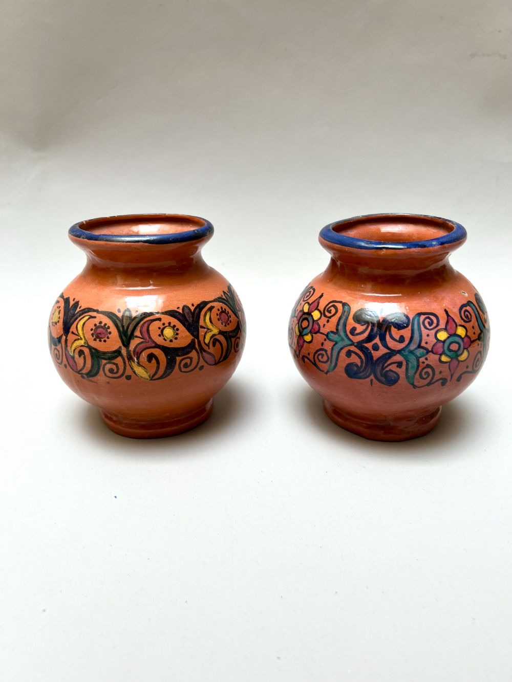 Set of two Ceramic Antique Vases