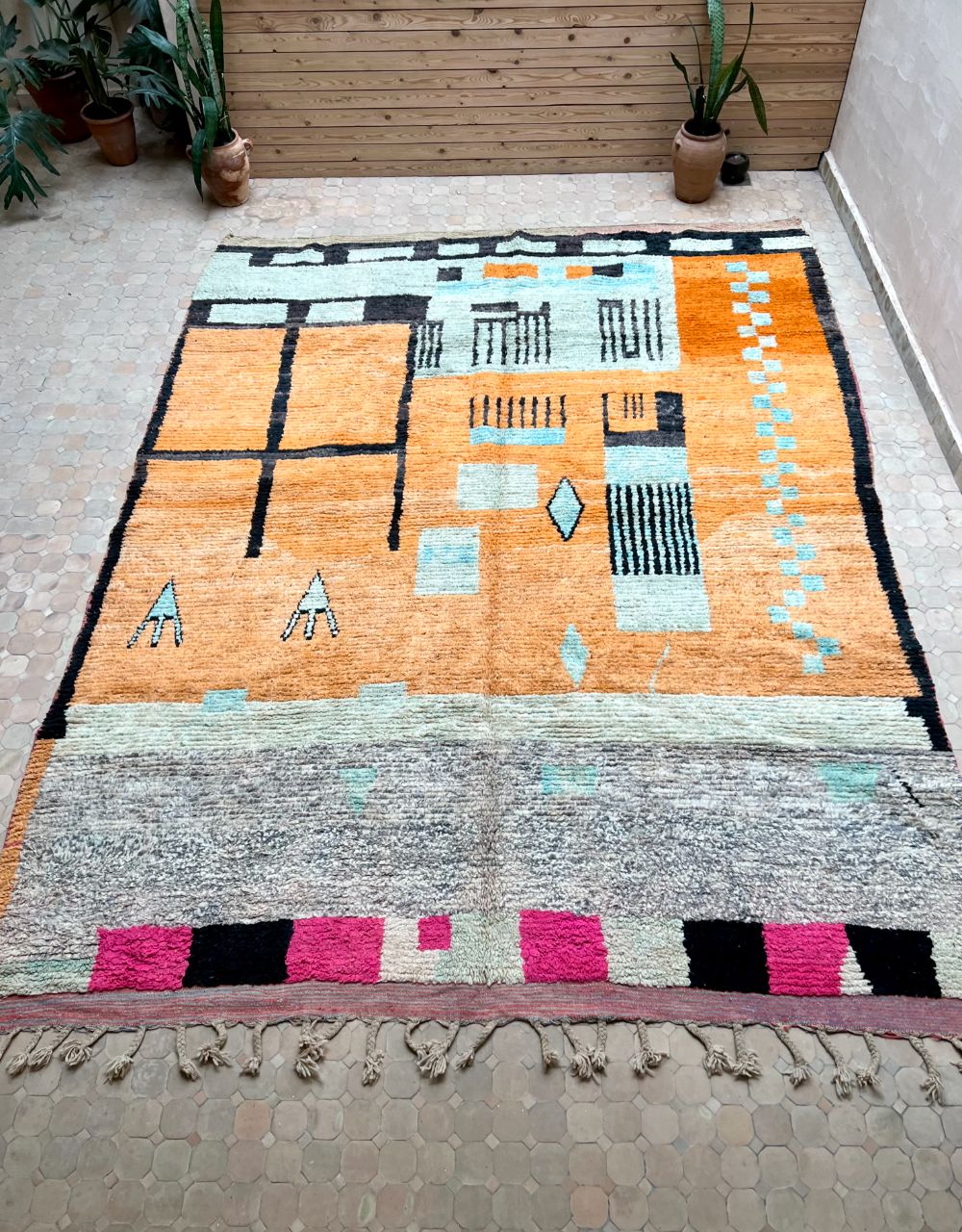 Moroccan Boujaad Rug 400x305cm