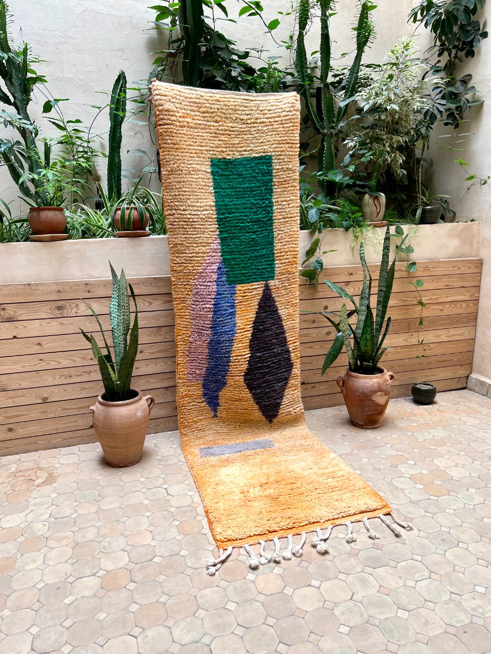 Moroccan Boujaad Runner 260x75cm