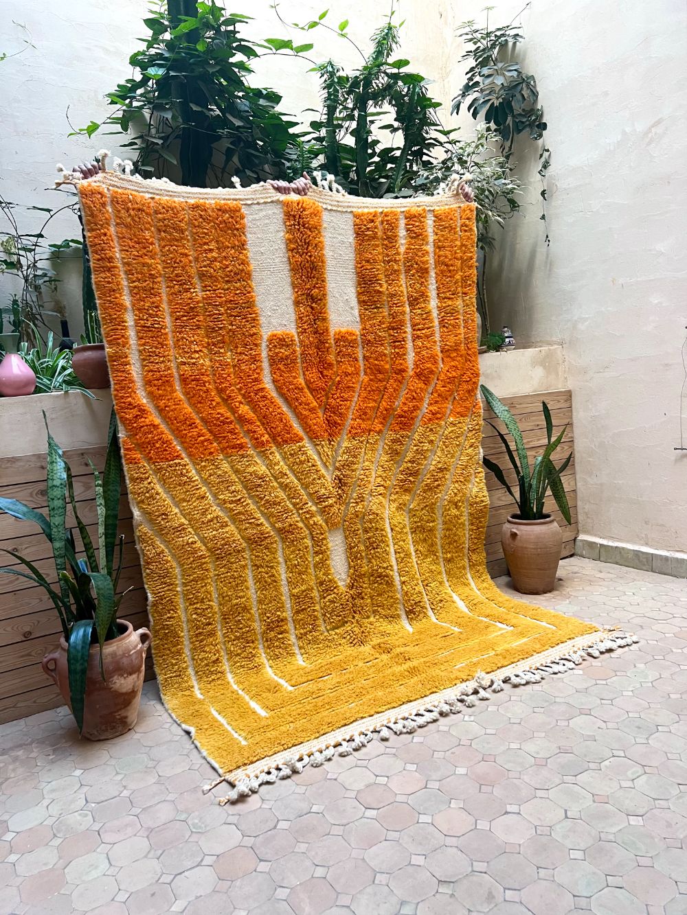 Marokkolainen Oranssi matto 240x160cm