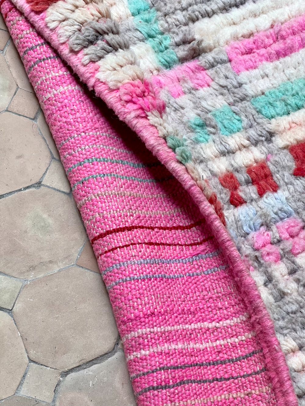 Marokkolainen käytävämatto Boujaad 355x70cm