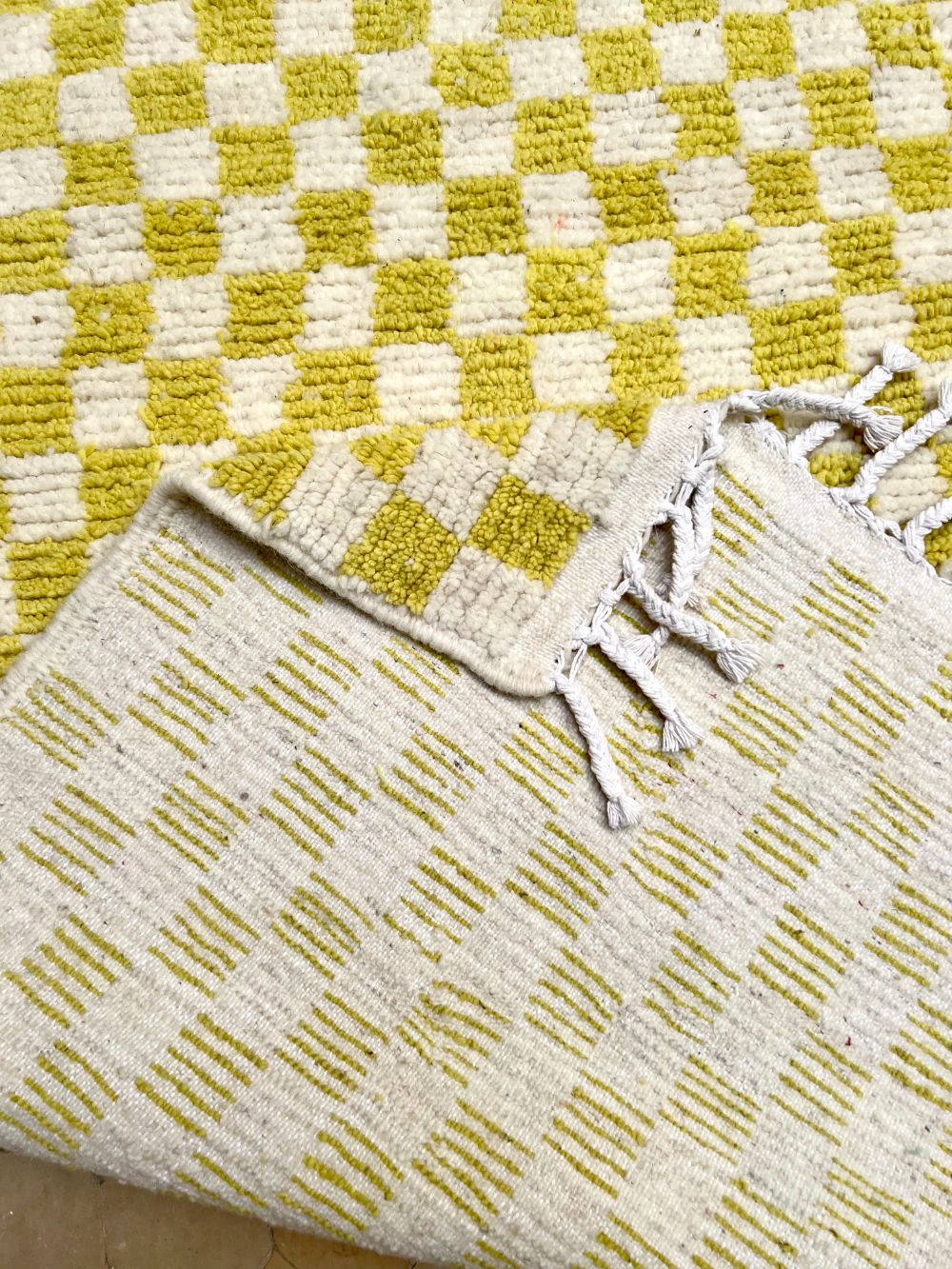 Moroccan Checkered Rug 150x100cm