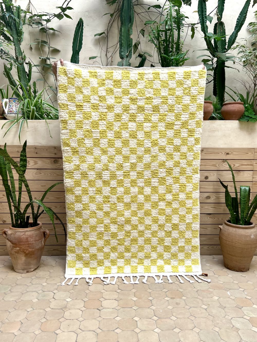 Moroccan Checkered Rug 150x100cm