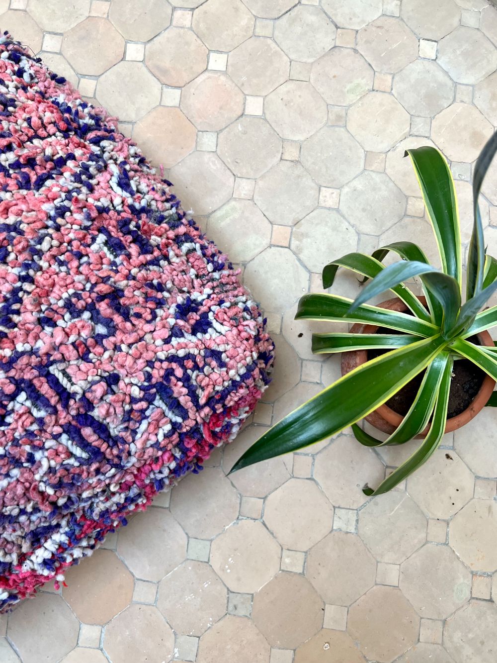 Moroccan Vintage Pouf