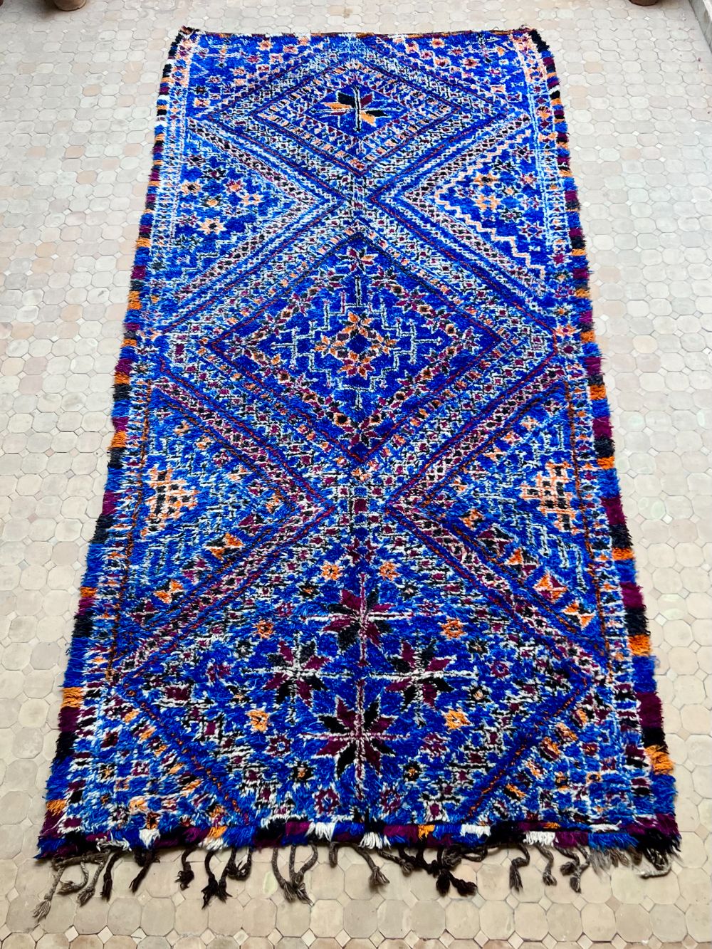 Moroccan Vintage Beni M'Guild Rug 415x200cm