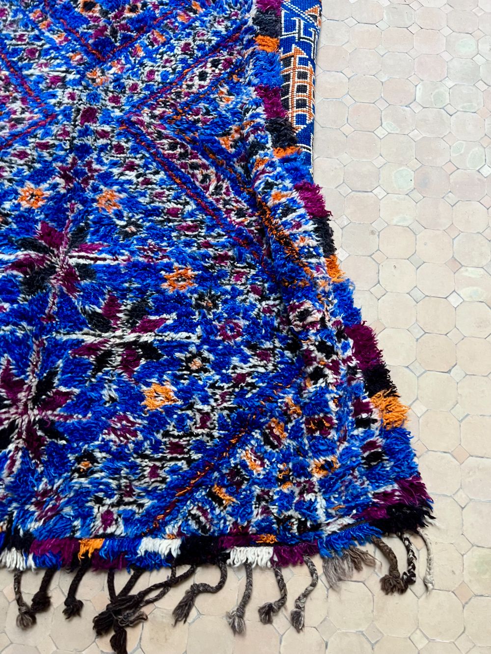 Moroccan Vintage Beni M'Guild Rug 415x200cm