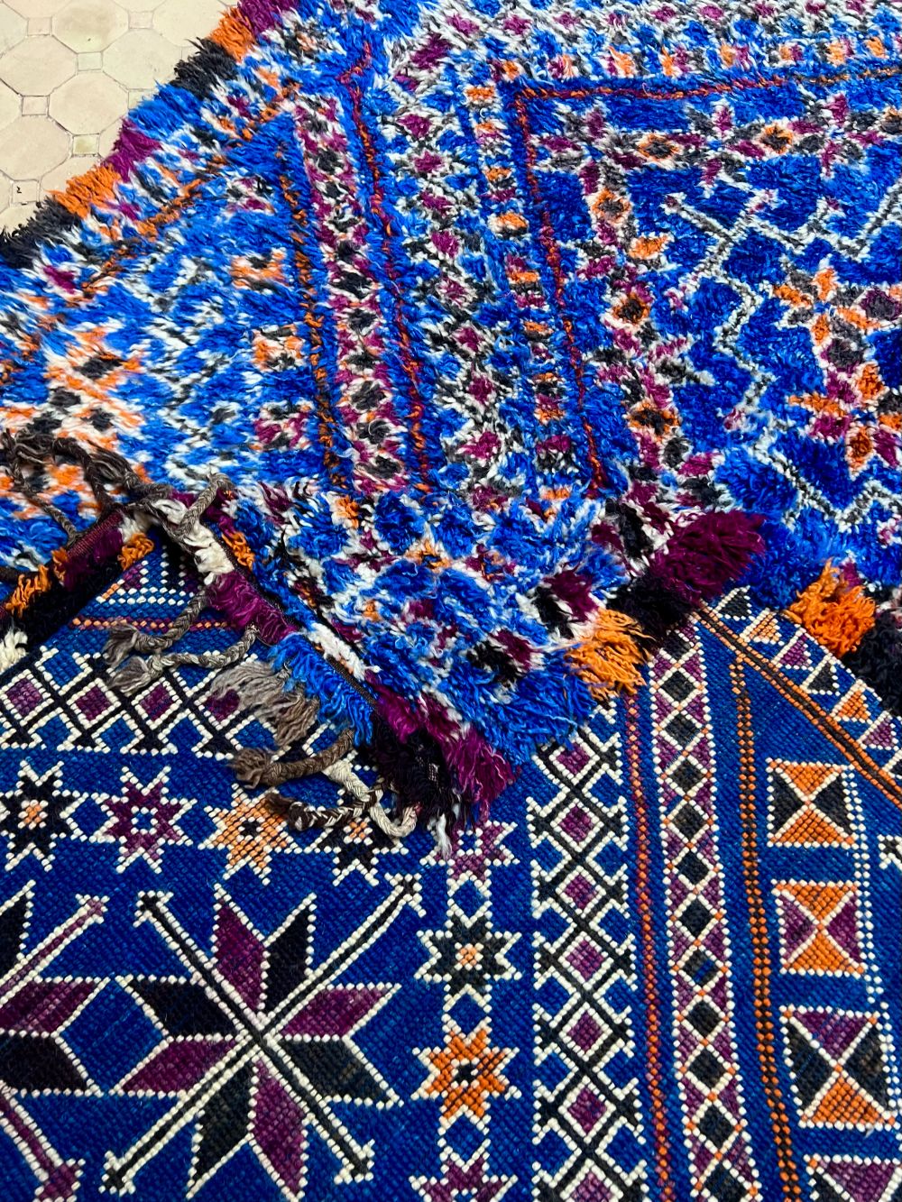 Moroccan Vintage Beni M'Guild Rug 415x200cm