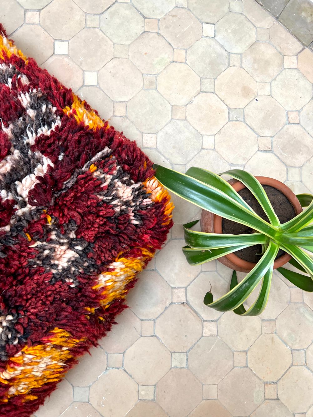 Moroccan Vintage Pouf