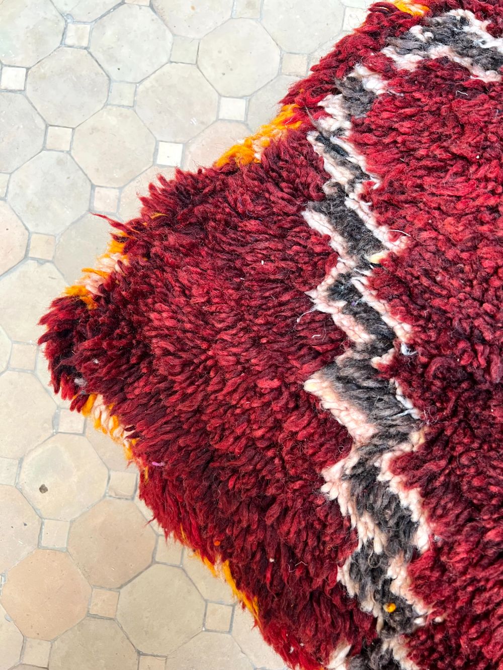 Reserved Selim : Moroccan Vintage Pouf