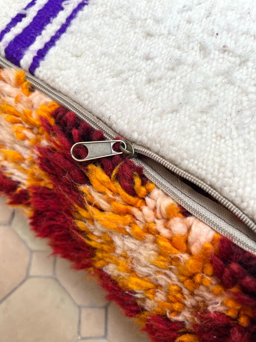 Reserved Selim : Moroccan Vintage Pouf