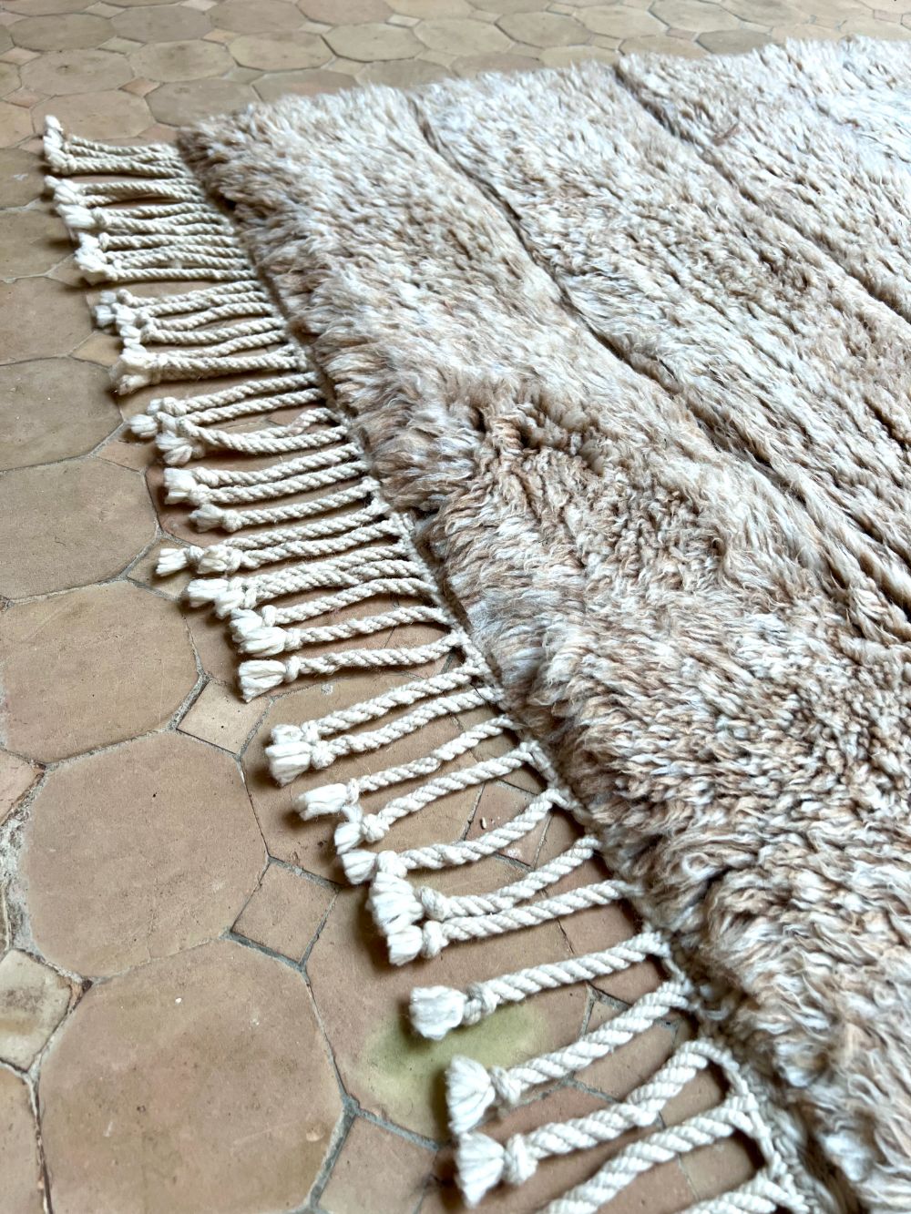 Moroccan Grey Bear Rug 305x210cm