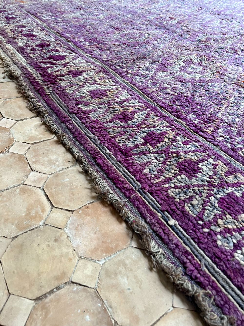 Marokkolainen vintage Zayane matto 280x205cm