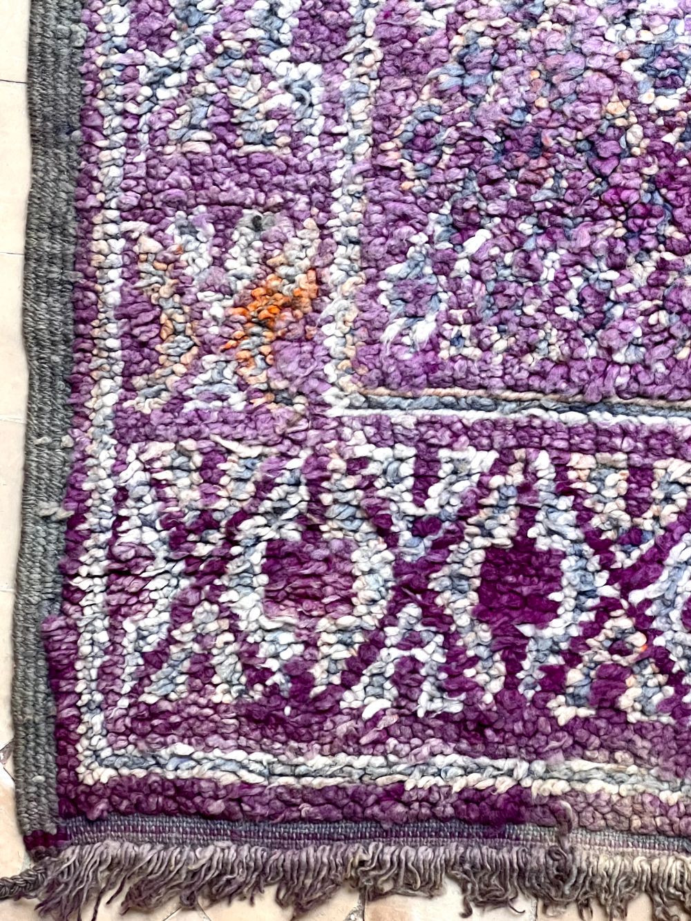 Marokkolainen vintage Zayane matto 280x205cm