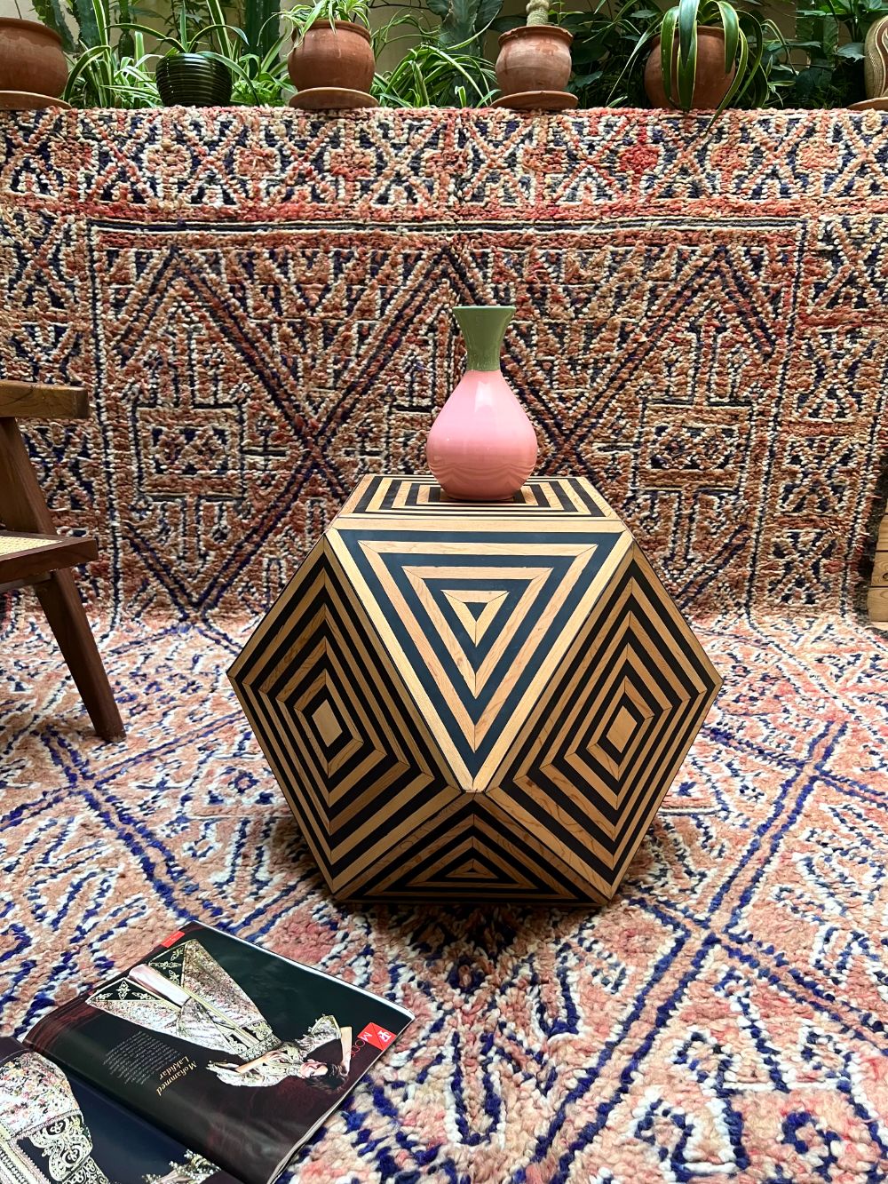 Moroccan Vintage Zayane Rug 420x200cm