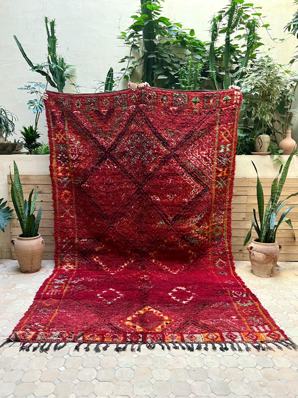 Moroccan Vintage Beni M'Guild Rug 285x175cm