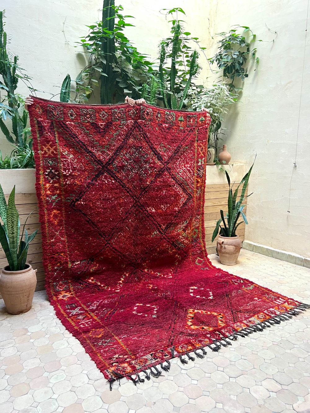 Moroccan Vintage Beni M'Guild Rug 285x175cm