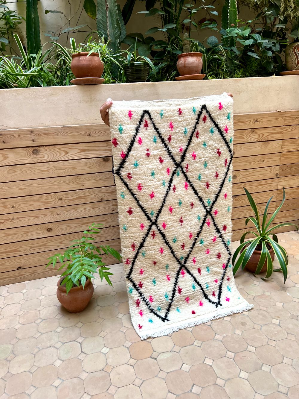 Moroccan Azilal Rug 115x60cm