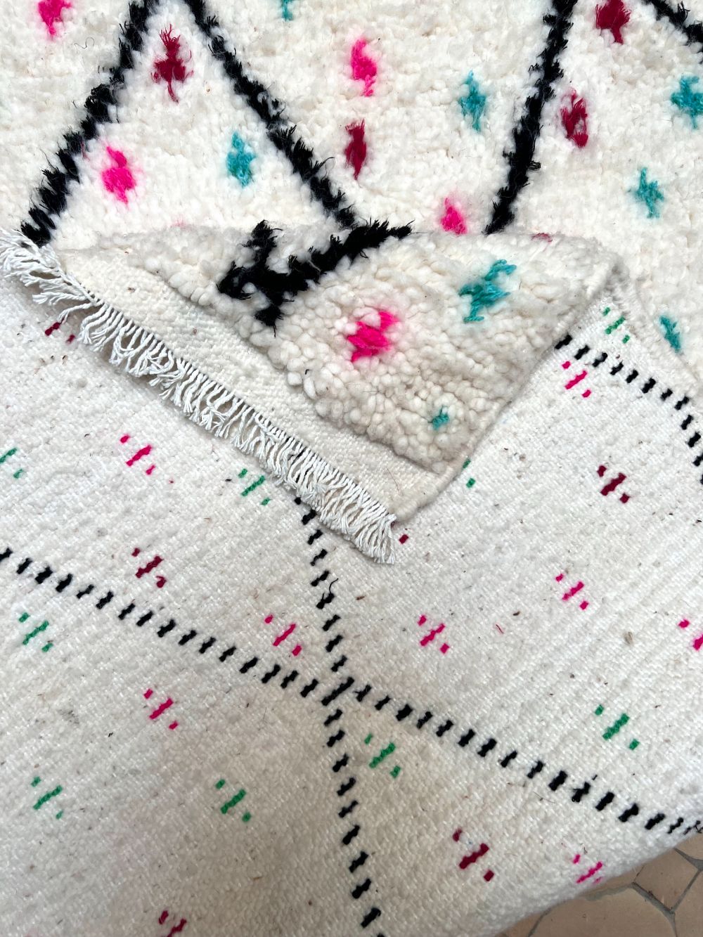 Moroccan Azilal Rug 115x60cm