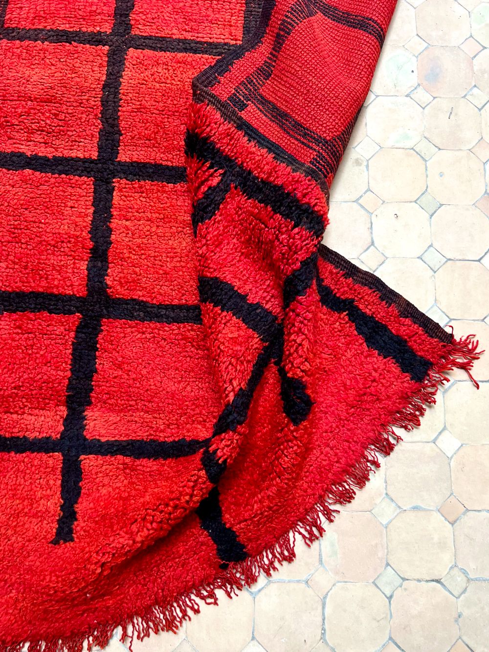 Moroccan Vintage Boujaad Rug 315x185cm